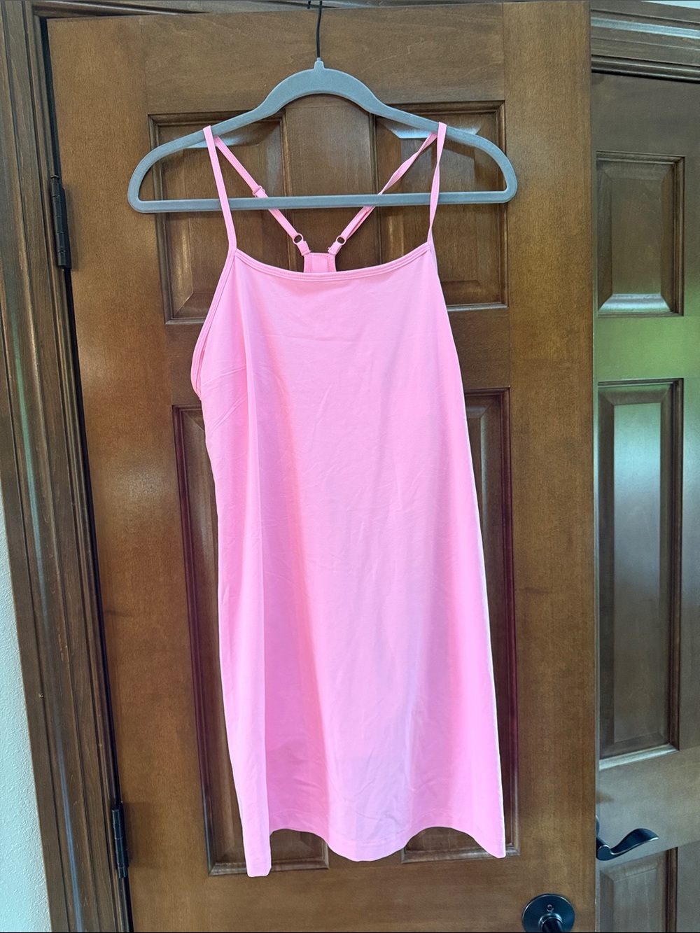 all in motion Light Pink Racerback Athletic Tank Dress